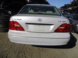 2003 LEXUS LS430 PEARL WHITE 4.3L AT 2WD Z15975